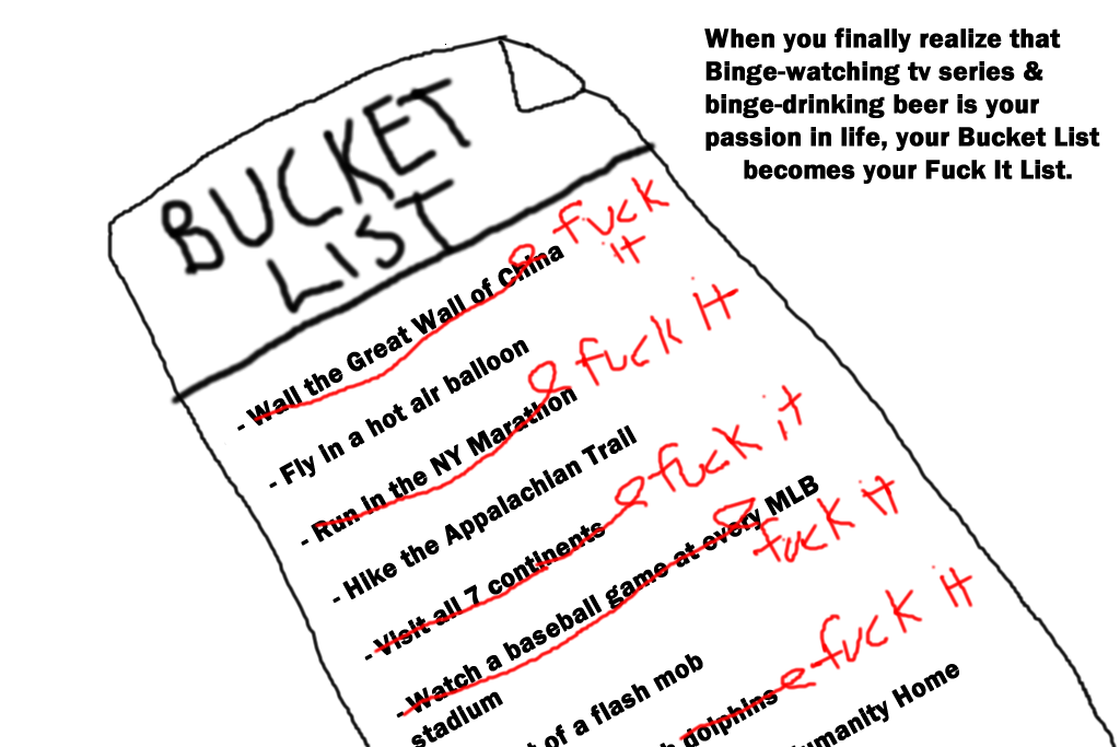 bucket list reconsidered digital funny pages