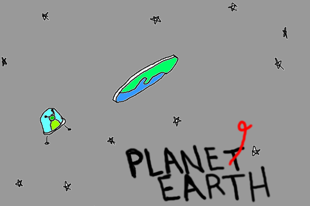 flat earth offensive online comic strip