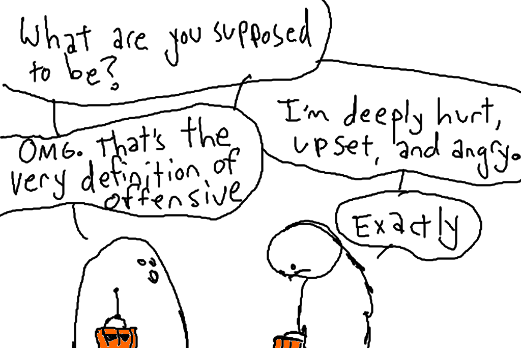 happy halloween petty comic strip
