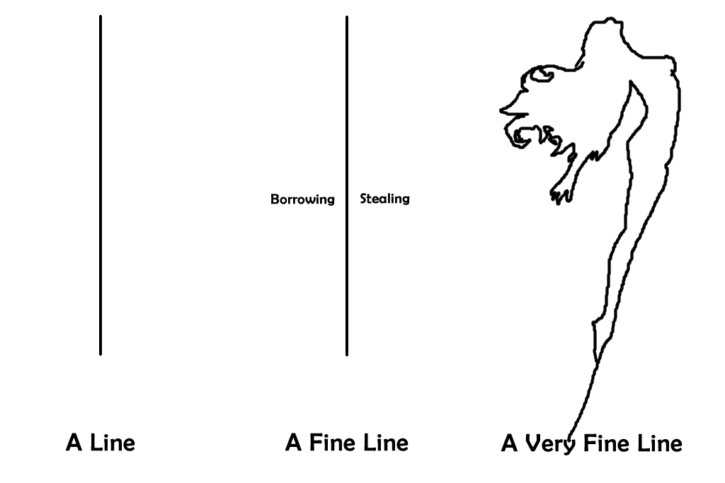 lines - a comparison amateurish webcomic