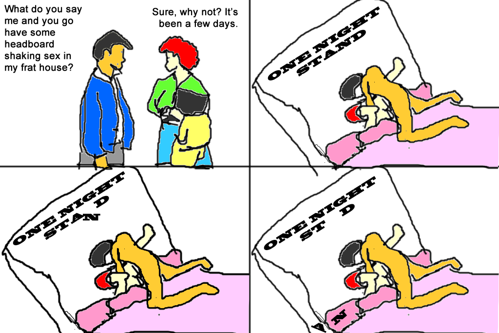 one night stand redacted embarrassing comic strips