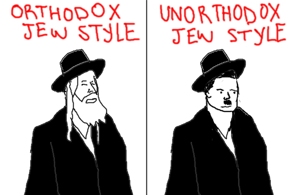 unorthodox jew goofy comics