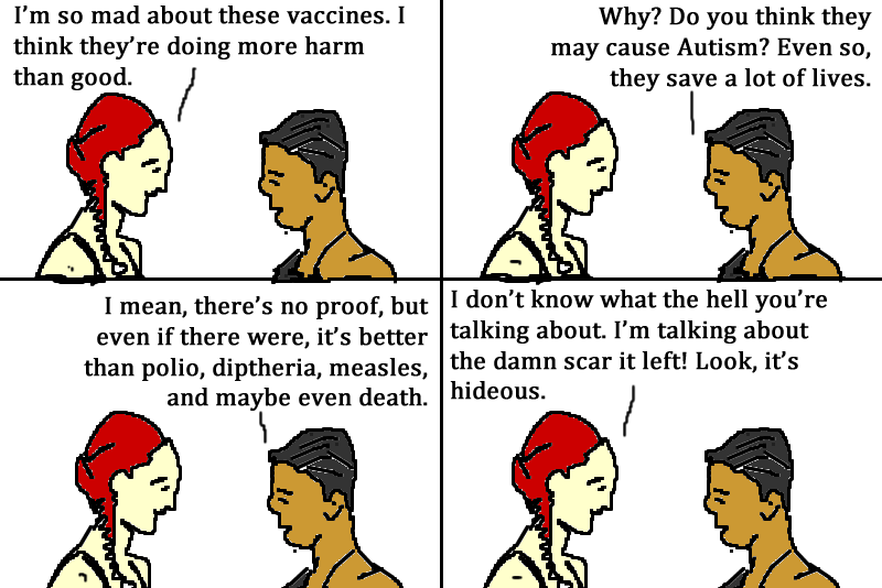 vaccine goofy comics