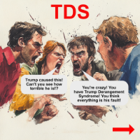trump derangement syndrome political comic contagious ai meme