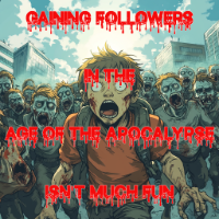 zombie apocalypse social media decay follow me ai meme
