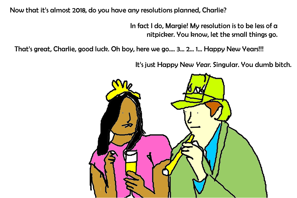 better luck next year online comic strip