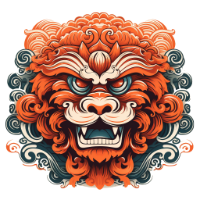 chinese dragon art loong decals