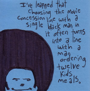 concession confession sticky note artwork