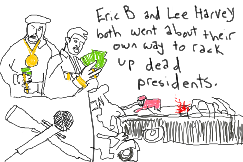 dead presidents digital comic drawing