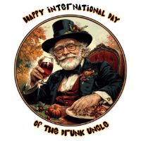 thanksgiving international day of drunkle turkey t-shirt