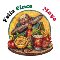 feliz cinco de mayo mexican heritage art