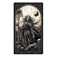 tarot card for the wicked woman art death