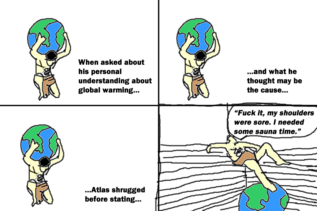 global warming creepy comic strips