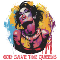 drag queen lgbtqia+ friendly gay pride art merchandise