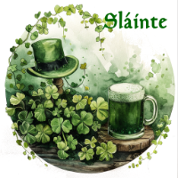slainte irish celebration st. patty's day merchandise