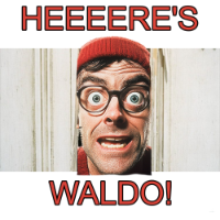 where's waldo the shining here's johnny gifts