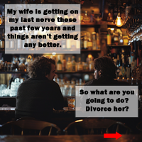 divorce isn't an option comic strip