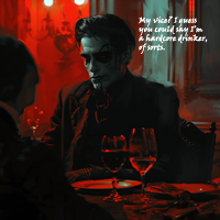 hardcore blood drinker vampire meme