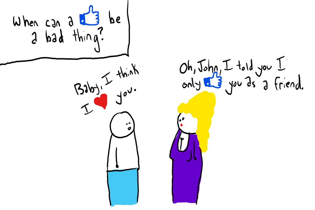 love in the time of digital melodramatic comicstrips