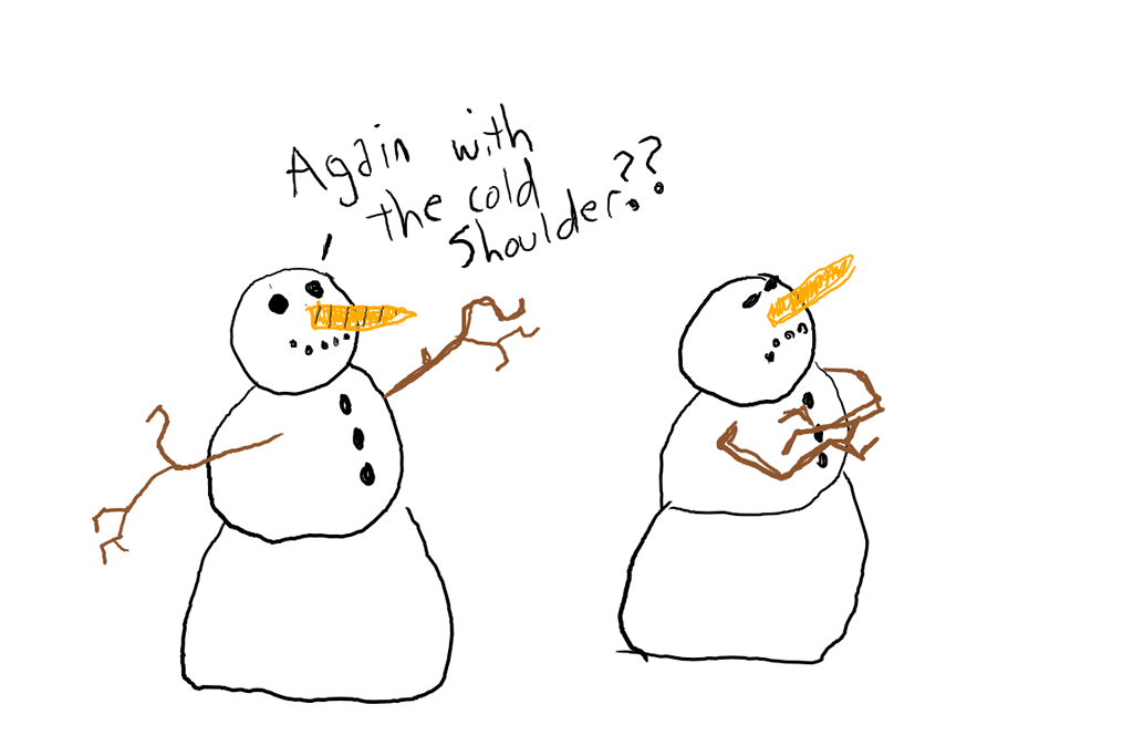 snowoman weird webcomic