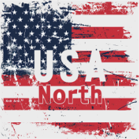 civil war dystopian american flag design merch