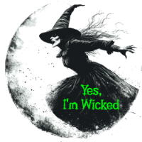 wicked witch of the west decals